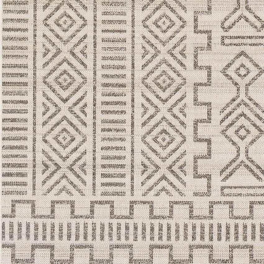 Sappemeer 5x8 Bohemian Brown Area Rug Carpet for Living Room Bedroom or Kitchen (5'3" x 7'3")