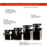 Cringle 4 Pcs Kitchen Canister Set
