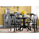 Garwood 2 Piece Clear Glass, Black Frame Wall Vase Set (Set of 2