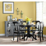 Garwood 2 Piece Clear Glass, Black Frame Wall Vase Set (Set of 2