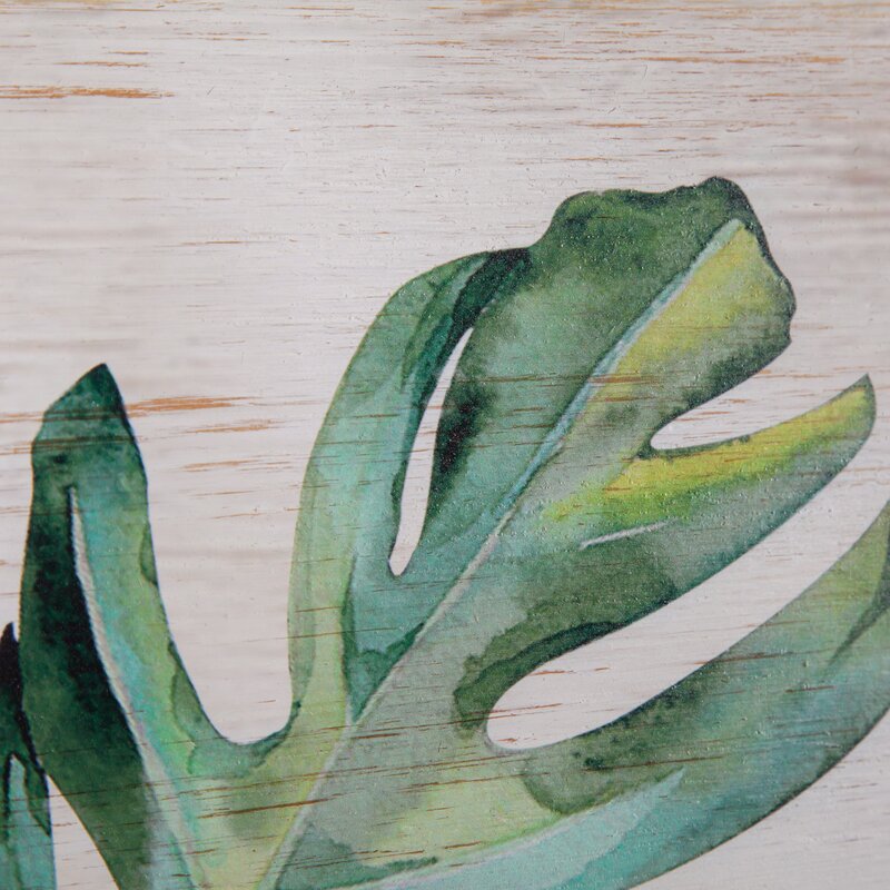 Ratsou 2 Piece Leaf Wood Wall Decor Set