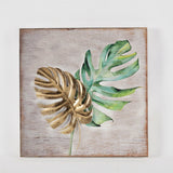 Ratsou 2 Piece Leaf Wood Wall Decor Set