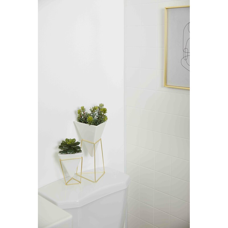 Sardes 2 Piece Indoor / Outdoor Porcelain Table Vase Set