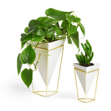 Sardes 2 Piece Indoor / Outdoor Porcelain Table Vase Set