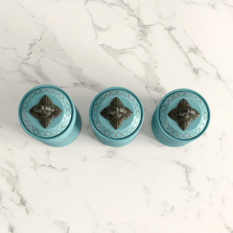 Tamar 3 Pcs Kitchen Canister Set