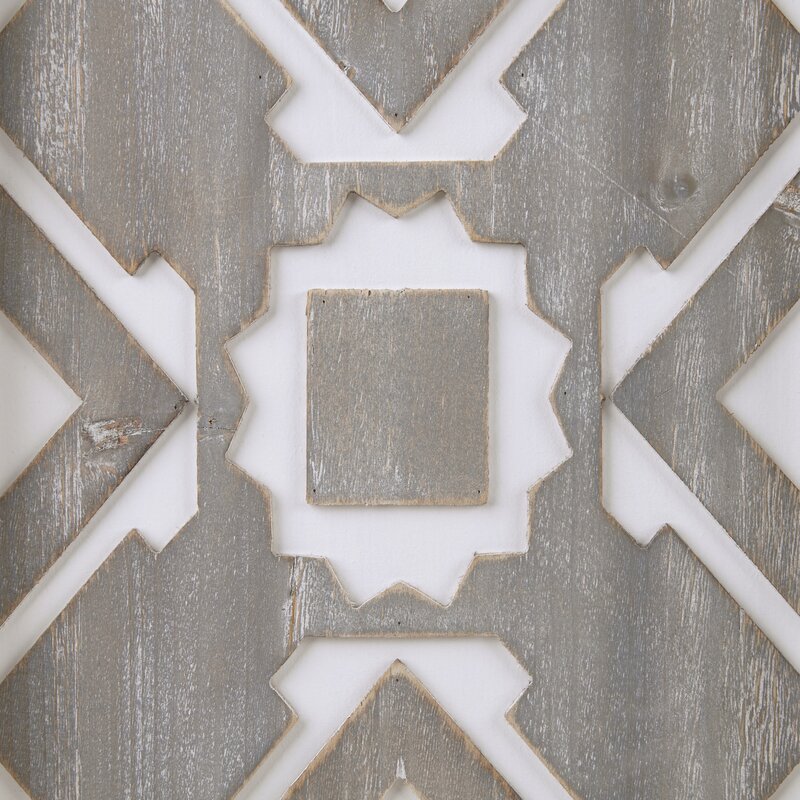 Buand 3 Piece Abstract Wood Wall Decor Set