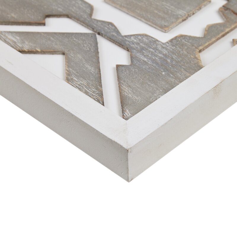 Buand 3 Piece Abstract Wood Wall Decor Set