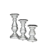 Southmo 3 Piece Wood Tabletop Candlestick Set