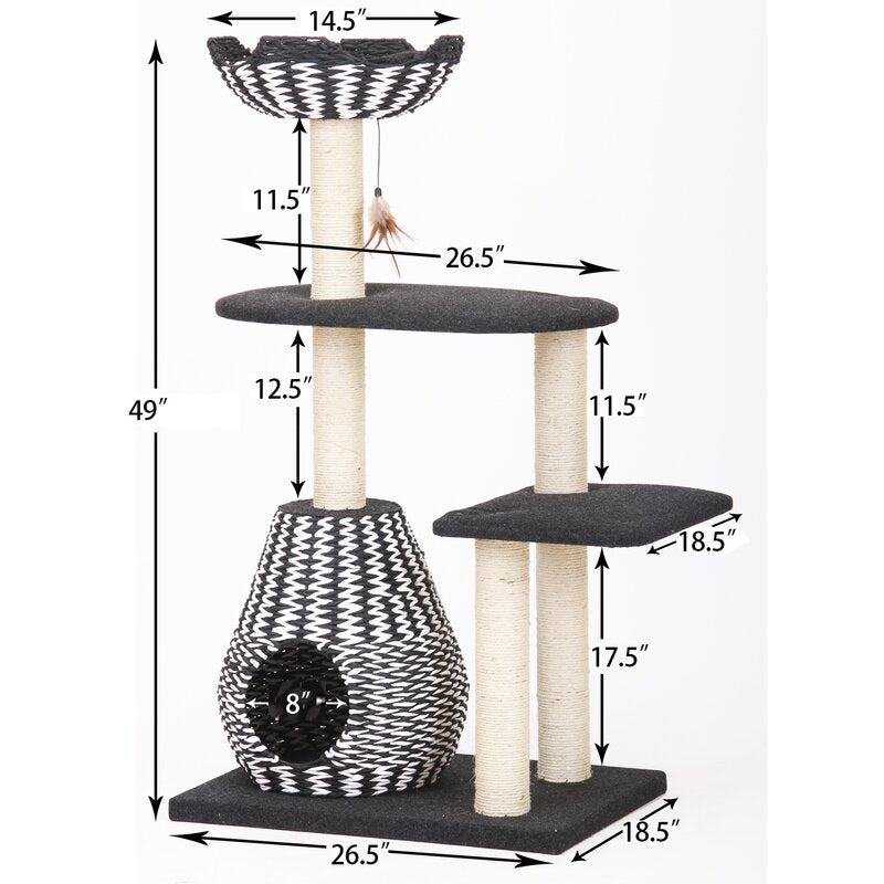 Mochizuki 49" Cat Tree
