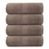 Halle 4 Piece 100% Cotton Bath Sheet Towel Set (Set of 4)