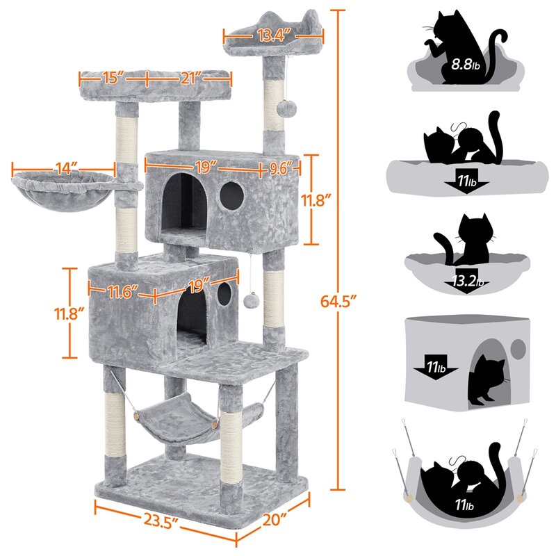 Mukami 65" Cat Condo