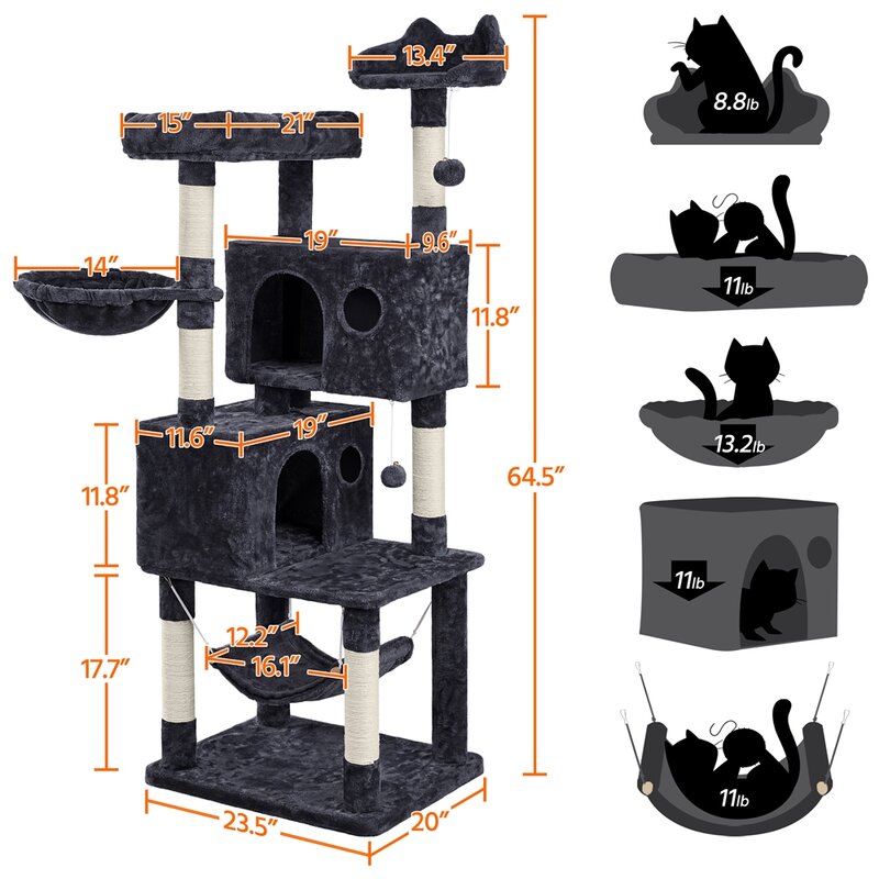 Mukami 65" Cat Condo