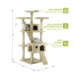 Benefici 72" Cat Tree