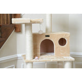 Valatieri 72" Real Wood Cat Tree