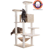 Valatieri 72" Real Wood Cat Tree