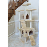 Giovanni 74" Real Wood Cat Tree