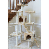 Giovanni 74" Real Wood Cat Tree