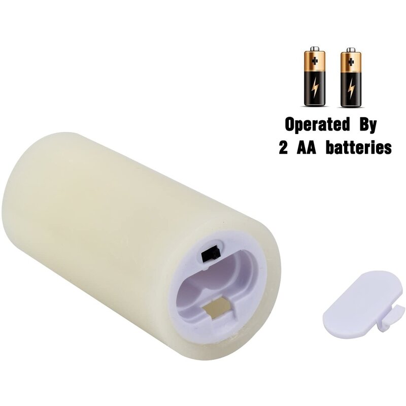 Salina 9 Piece Unscented Flameless Candle Set with Remote