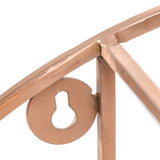 Mamoni 3 Piece Mango Wood Circle Accent Shelf