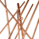 Rosand Abstract Bar and Panel Novelty Metal Wall Decor