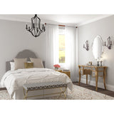 Catriny Oval Vertical Beveled Frameless Mirror