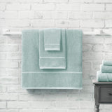 Luciana Luxury Textured 6 Piece Turkish Cotton Bath Towel Set