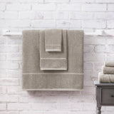 Luciana Luxury Textured 6 Piece Turkish Cotton Bath Towel Set