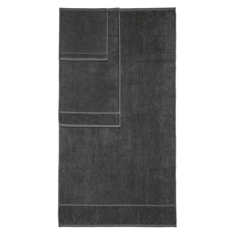 Luciana Luxury Textured 6 Piece Turkish Cotton Bath Towel Set