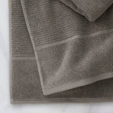 Luciana Luxury Textured 6 Piece Turkish Cotton Bath Towel Set