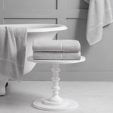 Luciana Luxury Textured 6 Piece Turkish Cotton Bath Towel Set