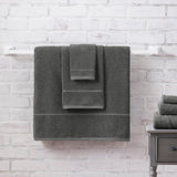 Luciana Luxury Textured 6 Piece Turkish Cotton Bath Towel Set