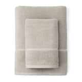 Luciana Luxury Textured 6 Piece Turkish Cotton Bath Towel Set