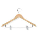 Thornbury 12 Pcs Basic Suit Wood Hanger for Suit/Coat
