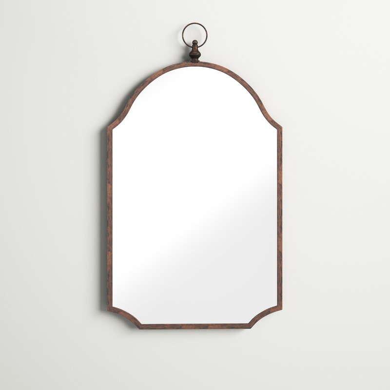 Runo Antique Bronze Vertical Accent Mirror