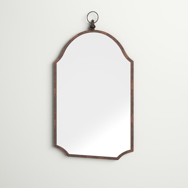 Runo Antique Bronze Vertical Accent Mirror