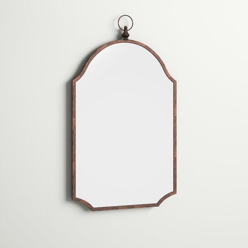 Runo Antique Bronze Vertical Accent Mirror