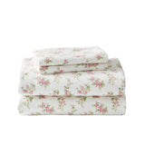 Vostan Floral 100% Cotton Plain Sheet Set