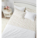 Vostan Floral 100% Cotton Plain Sheet Set