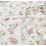 Vostan Floral 100% Cotton Plain Sheet Set
