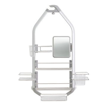 Landre Silver Adjustable Hanging Shower Caddy