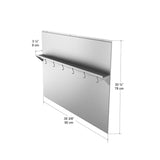 Mathis Stainless Steel Wall Mounted Pot Rack