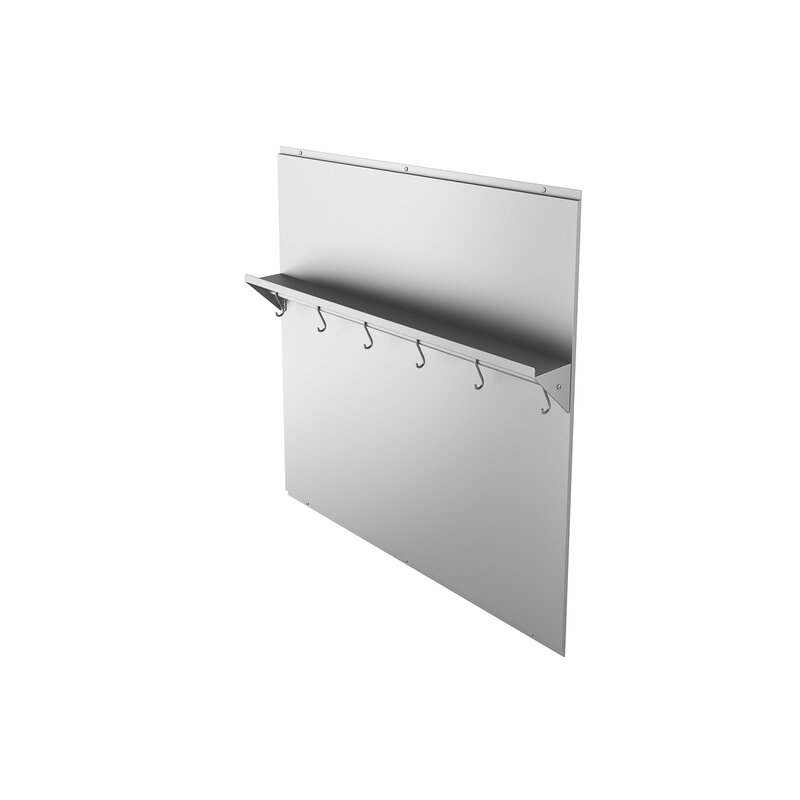 Mathis Stainless Steel Wall Mounted Pot Rack