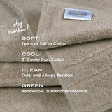 Lark Organic Bamboo 3 Piece Multi-Size Towel Set