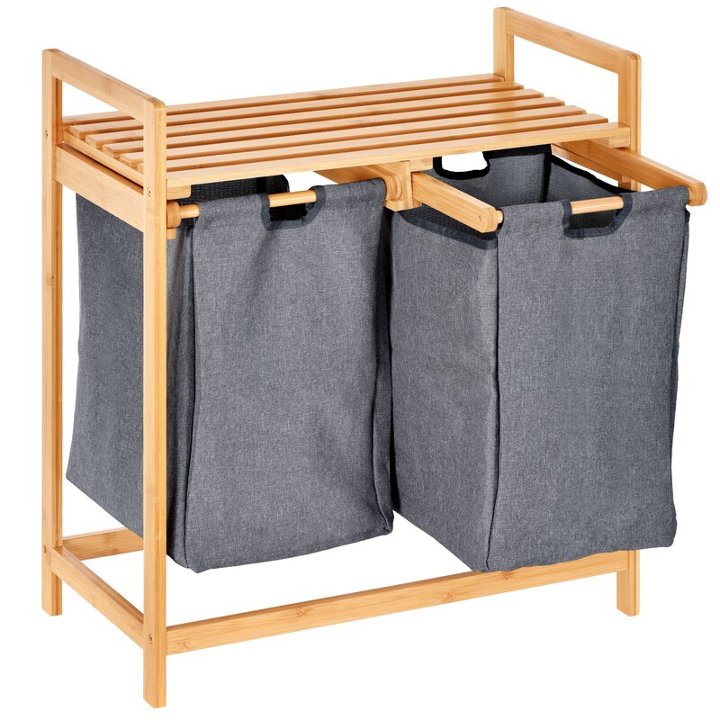 Lania Bamboo Laundry Hamper
