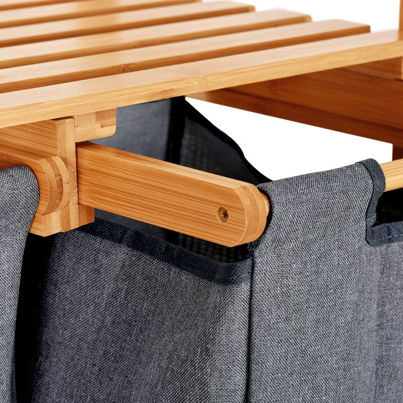 Lania Bamboo Laundry Hamper