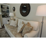 Cozstan Eclectic Round Novelty Beveled Accent Mirror