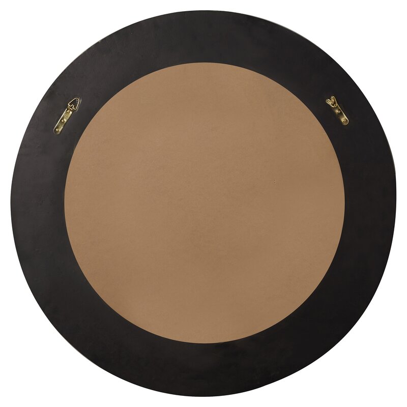 Cozstan Eclectic Round Novelty Beveled Accent Mirror