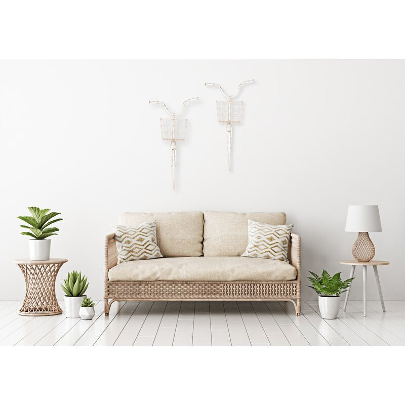 Rodosto Metal Bike Wall Decor