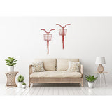Rodosto Metal Bike Wall Decor
