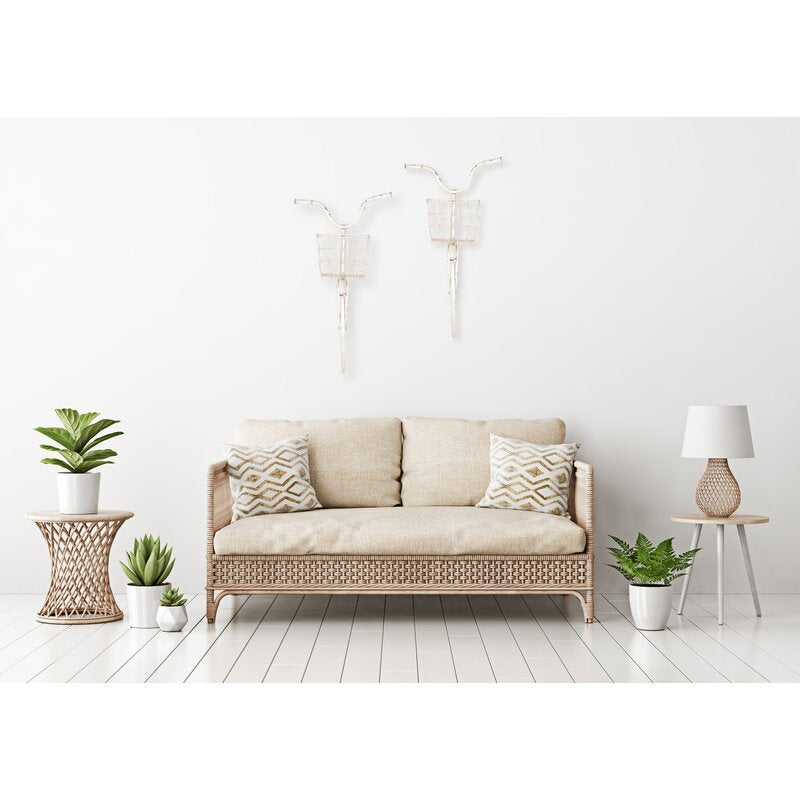 Rodosto Metal Bike Wall Decor